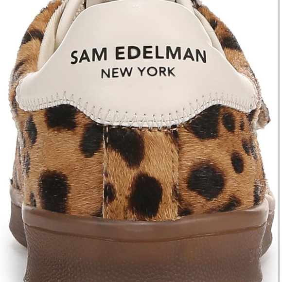 Sam Edelman Leopard Print Sneakers - Picture 6 of 9